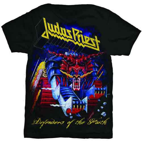 Judas Priest Unisex T-Shirt: Defenders Of The Faith (Black) 