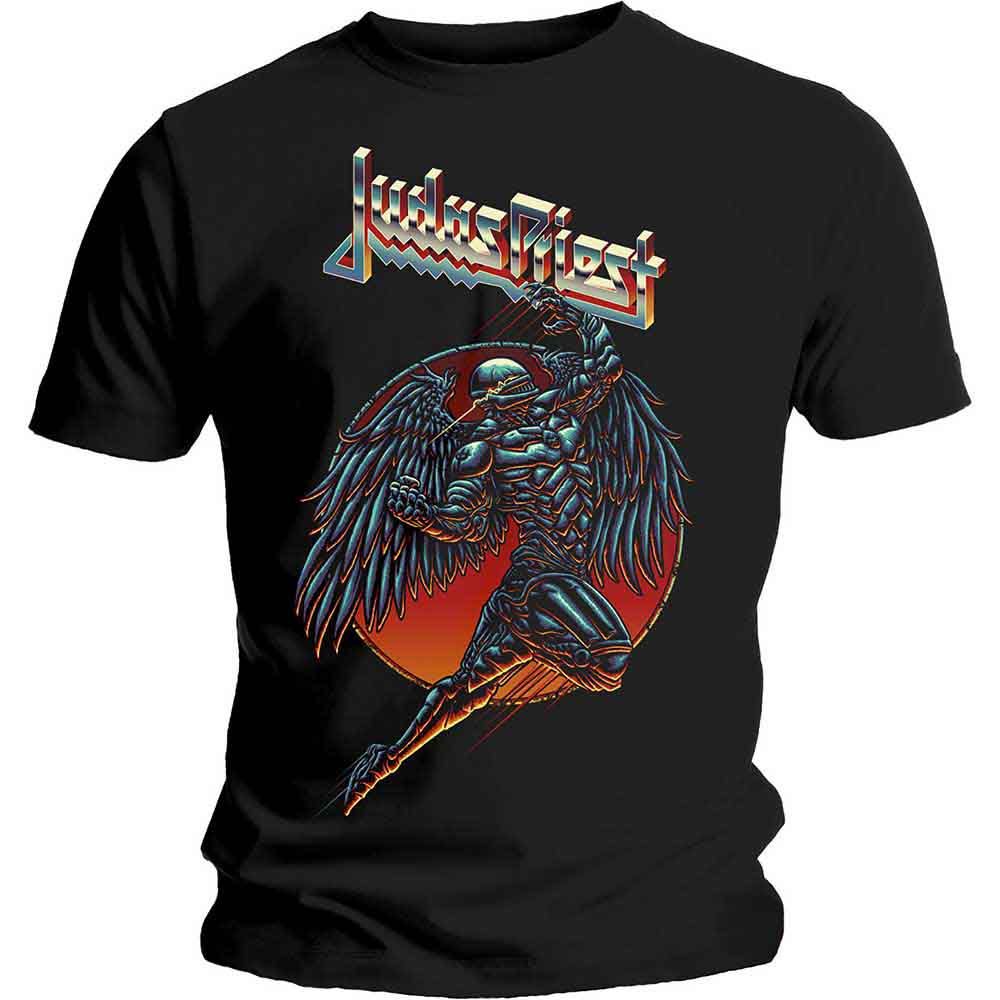 Judas Priest Unisex T-Shirt: BTD Redeemer (Black) 