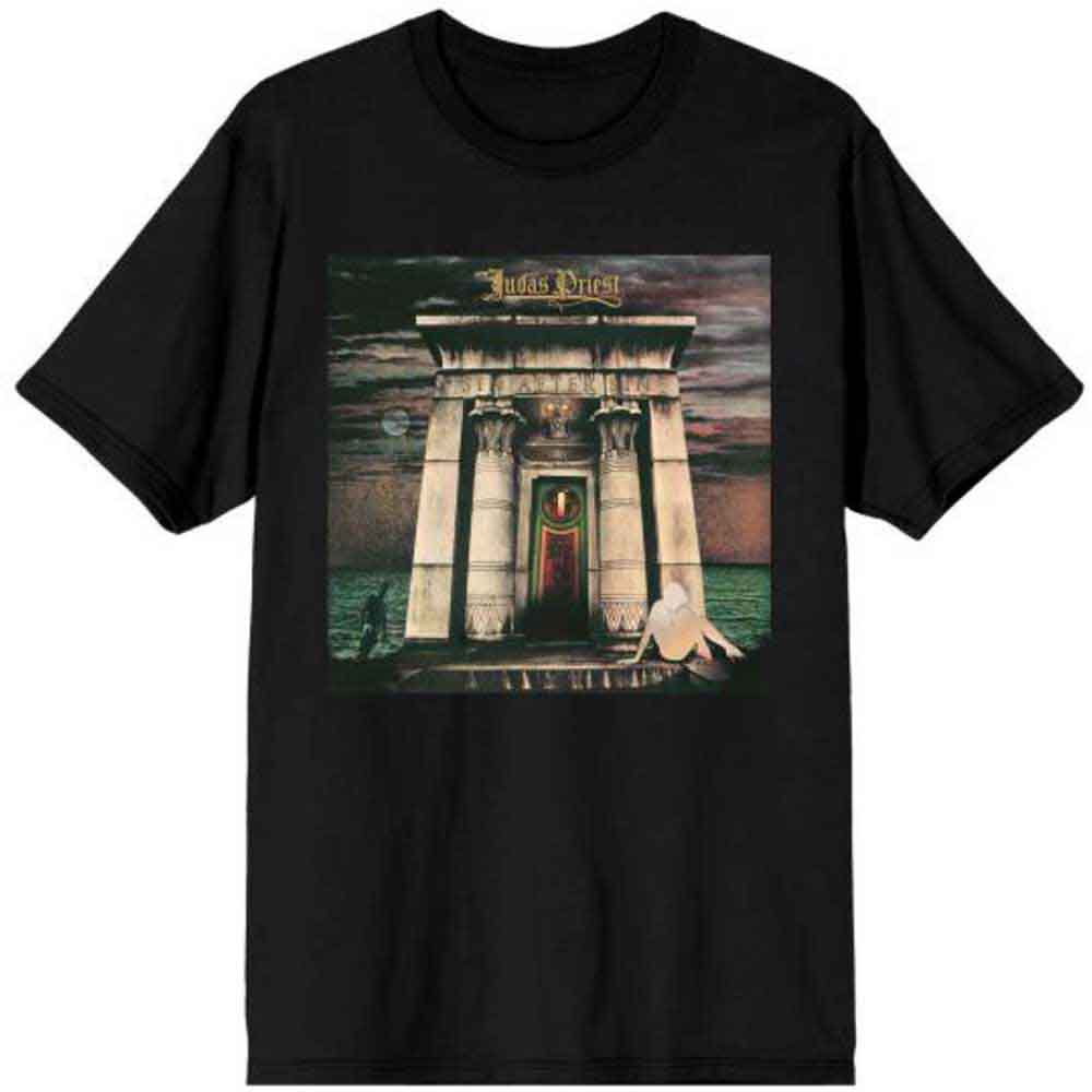 Judas Priest Unisex T-Shirt: Sin After Sin Album Cover (Black) 