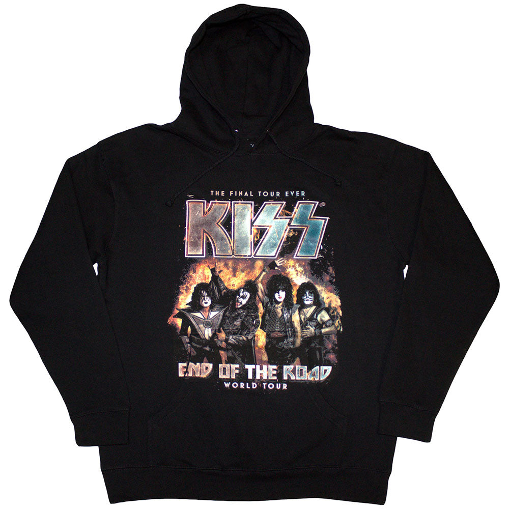 KISS Unisex Pullover Hoodie: Triangle (Black)