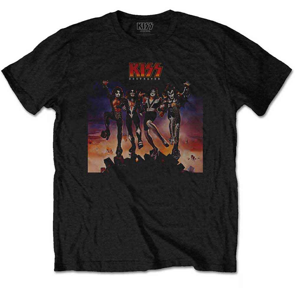 KISS Unisex T-Shirt: Destroyer (Black)