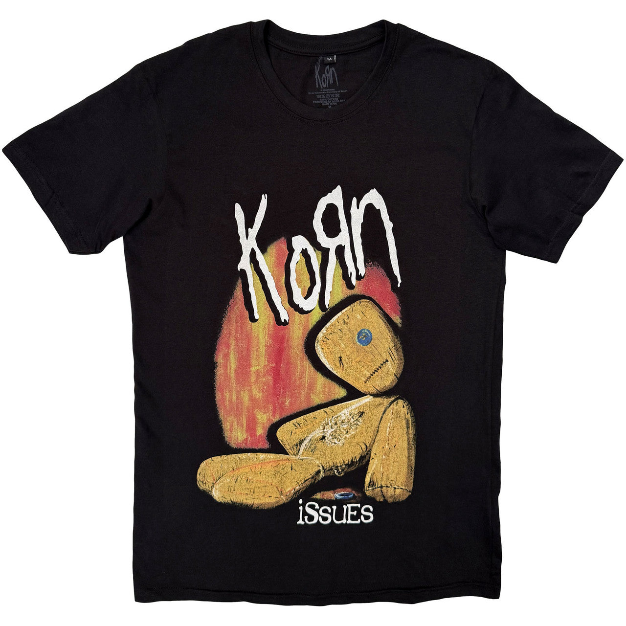 Korn Unisex Premium Carbon T-Shirt: Issues (Black)