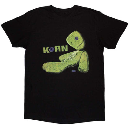 Korn Unisex T-Shirt: Issues Tracklist (Black) (Back Print)