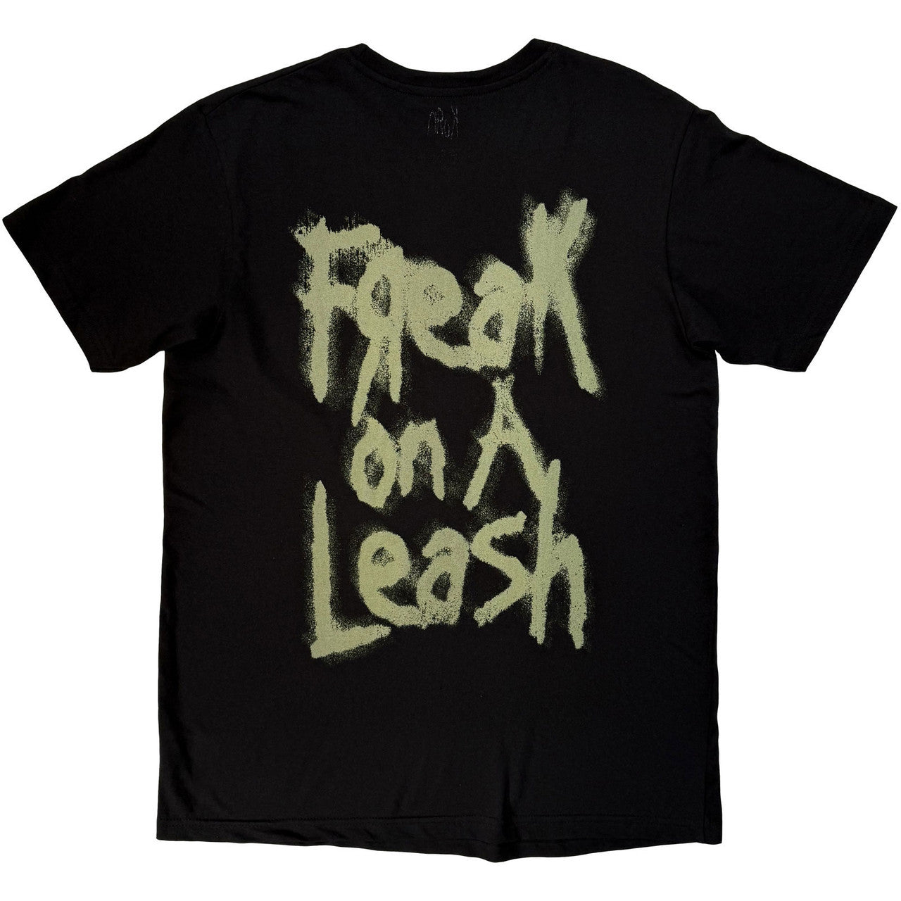 Korn Unisex T-Shirt: Freak On A Leash (Black) (Back Print)