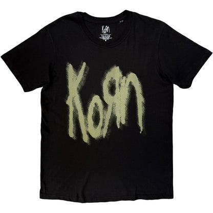 Korn Unisex T-Shirt: Freak On A Leash (Black) (Back Print)