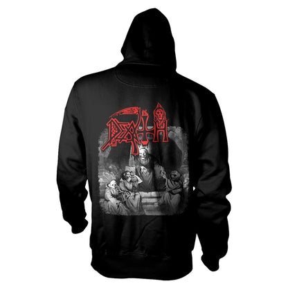 Death Unisex Pullover Hoodie: Scream Bloody Gore (Black) (Back Print)
