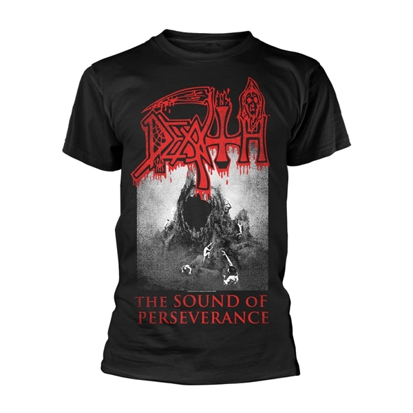 Death Unisex T-Shirt: The Sound Of Perseverance (Black)