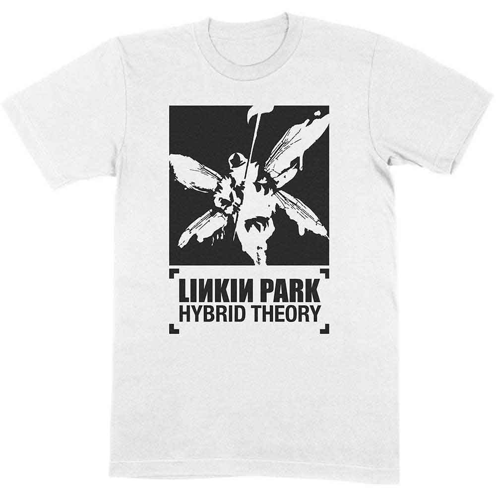 Linkin Park Unisex T-Shirt: Soldier Hybrid Theory (White) 