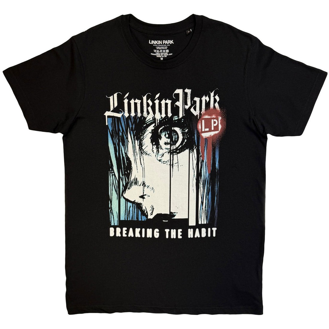 Linkin Park Unisex T-Shirt: Face (Black)