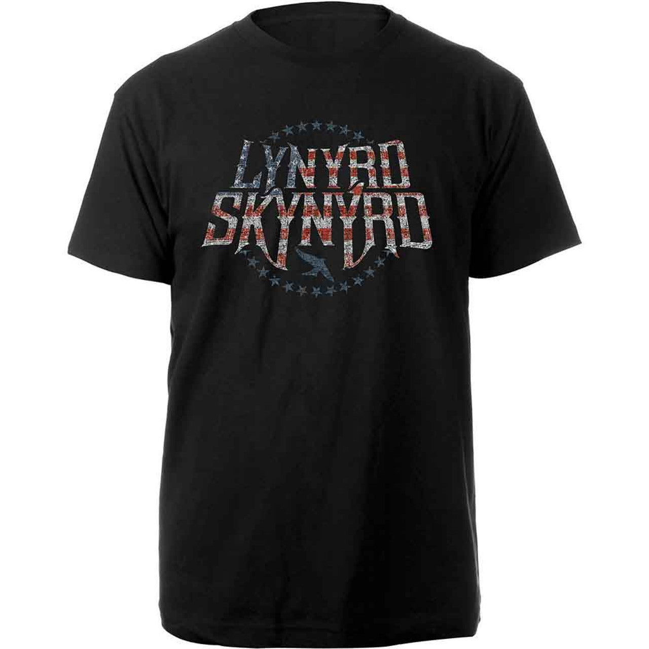 Lynyrd Skynyrd Unisex T-Shirt: Stars &amp;amp; Stripes (Black) 