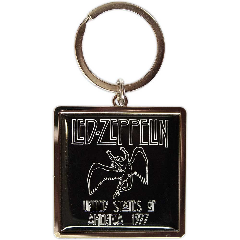 Led Zeppelin Keychain: 1977 USA Tour