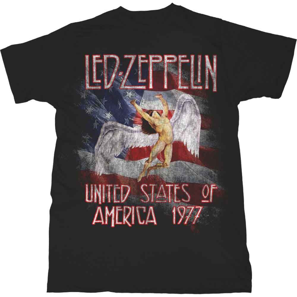 Led Zeppelin Unisex T-Shirt: Stars N&