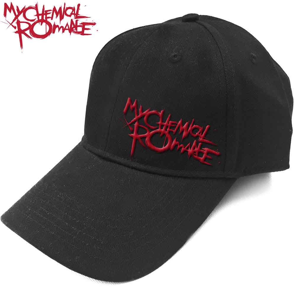 My Chemical Romance Unisex Baseball Cap: Black Parade Logo (Black) 