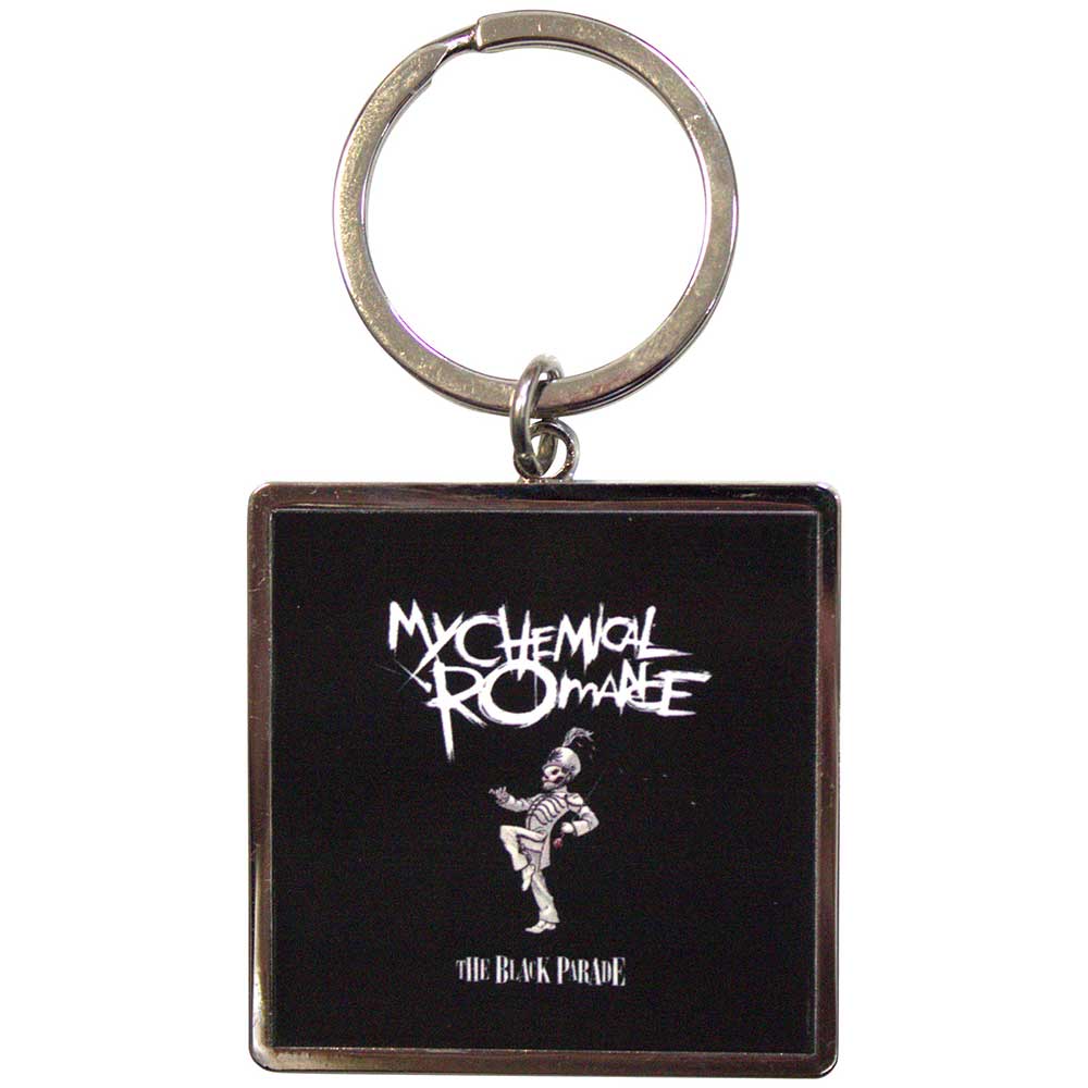 My Chemical Romance Keychain: The Black Parade Album Cover