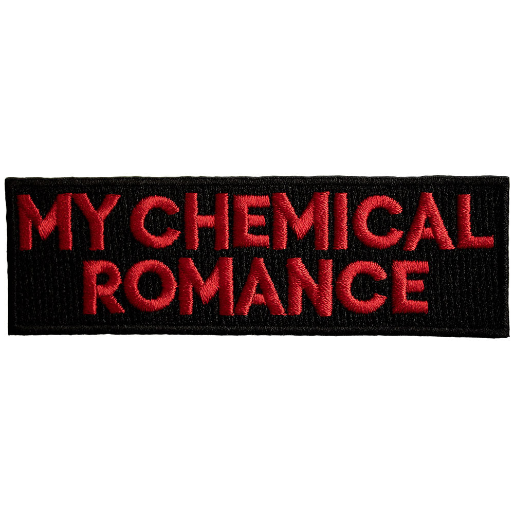 My Chemical Romance Standard Patch: Text Logo 