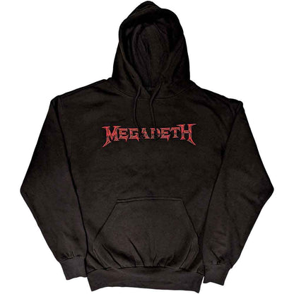 Megadeth Unisex Pullover Hoodie: Countdown To Extinction (Black) (Back Print)