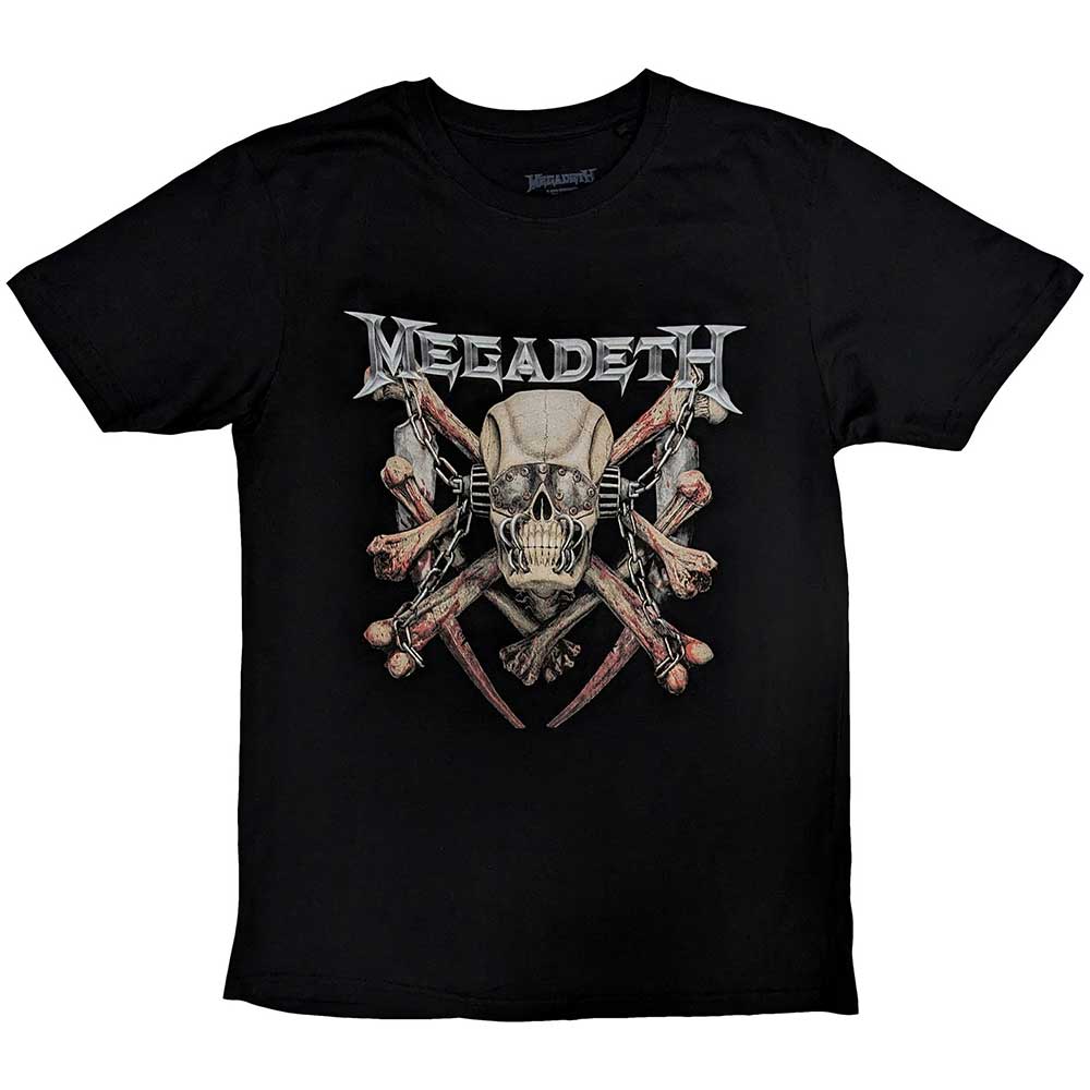 Megadeth Unisex T-Shirt: Killing Biz (Black) (Back Print)