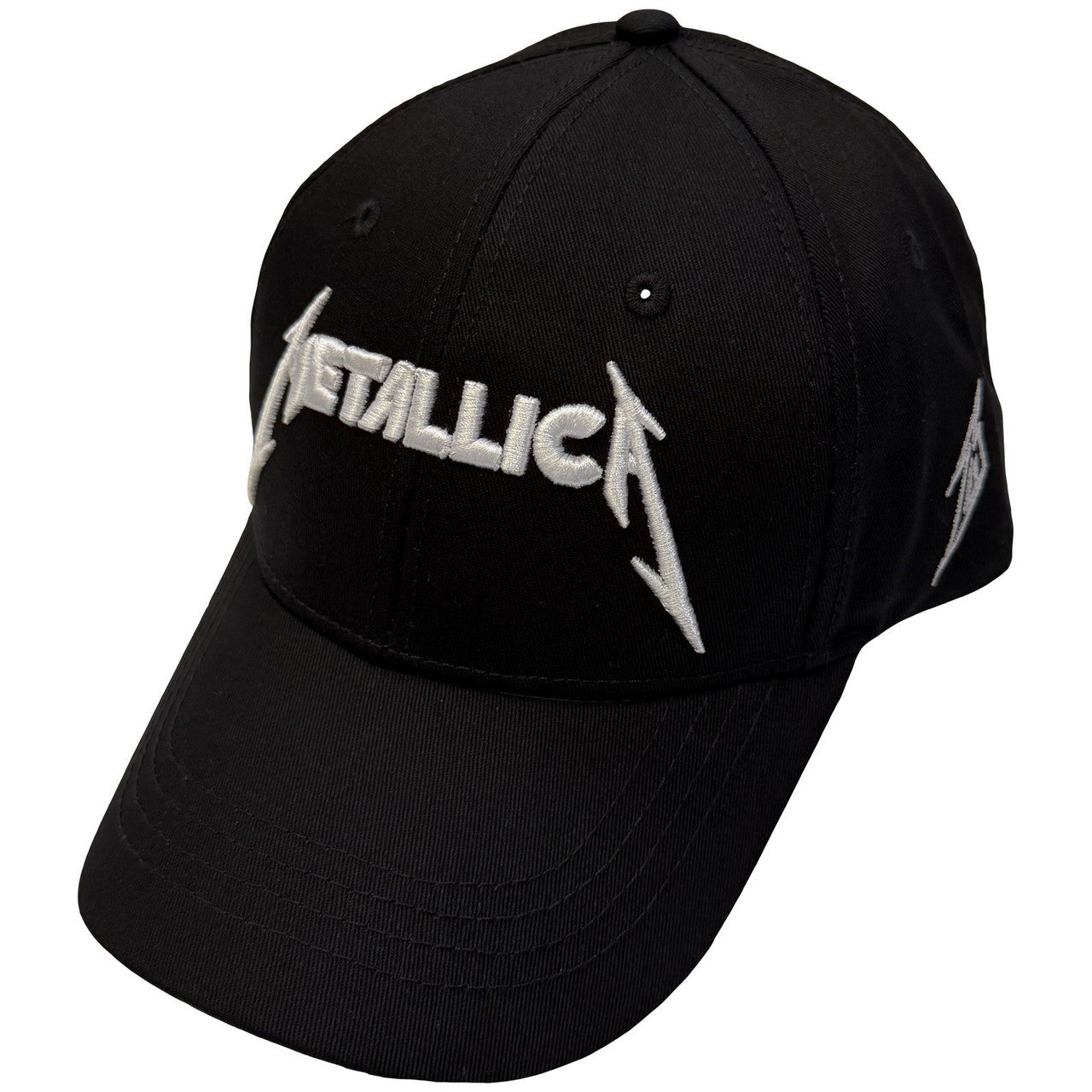Metallica Unisex Baseball Cap: Text &amp; M Logos (Black)