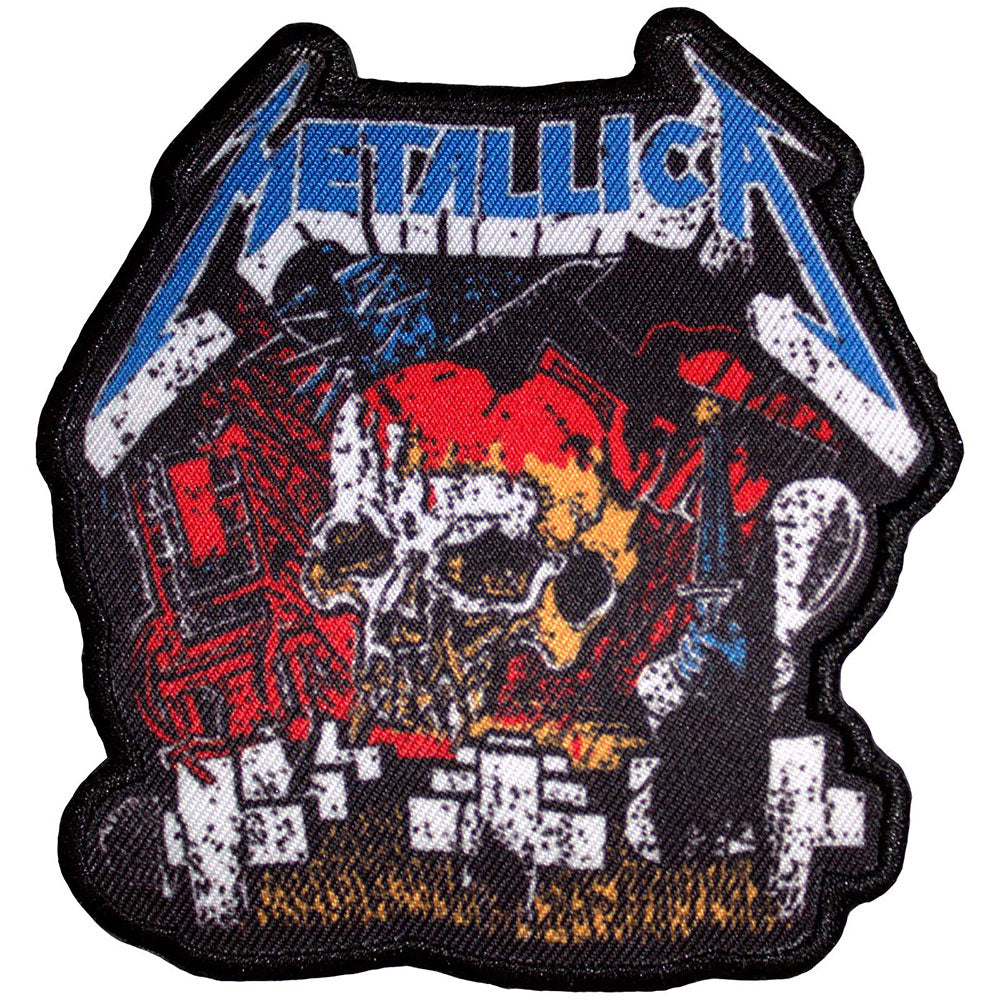 Metallica Standard Patch: Master Of Puppets Skull