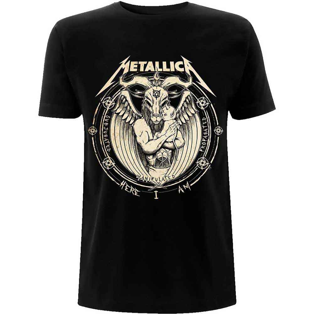 Metallica Unisex T-Shirt: Darkness Son (Black) (Back Print)