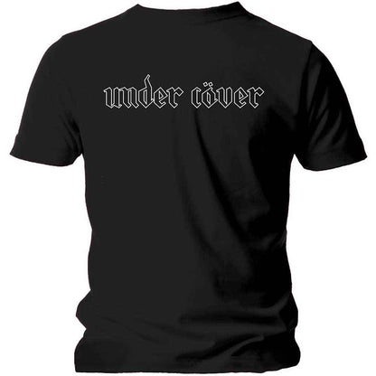 Motorhead Unisex T-Shirt: Under Cover (Black) (Back Print)