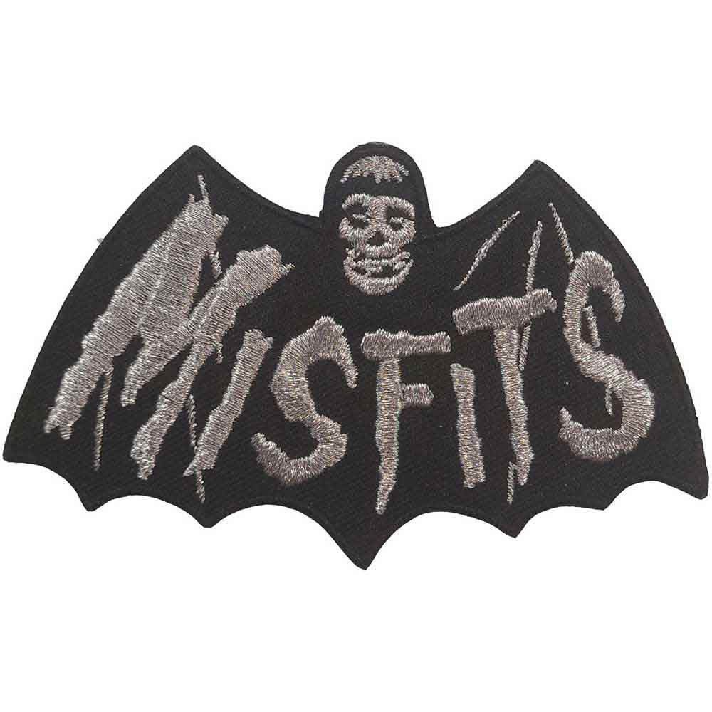 Misfits Standard Patch: Bat Logo