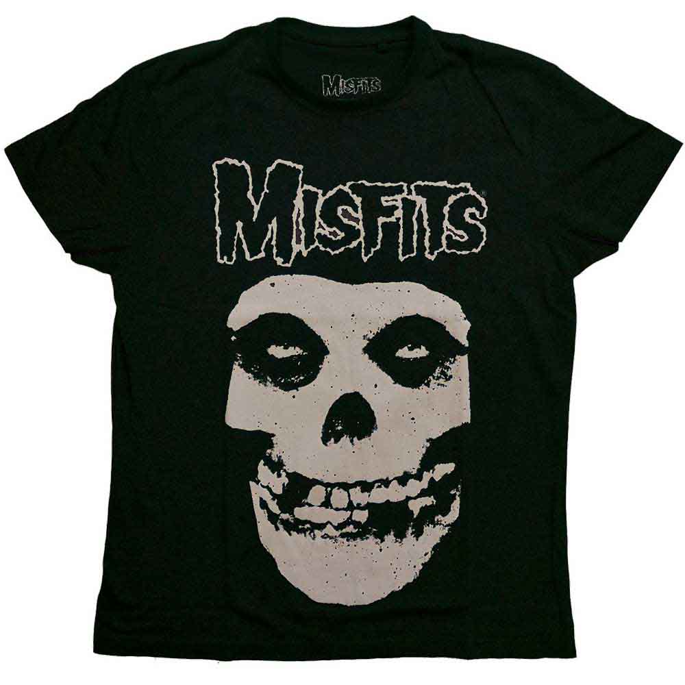 Misfits Unisex T-Shirt: Logo &amp; Fiend (Black)