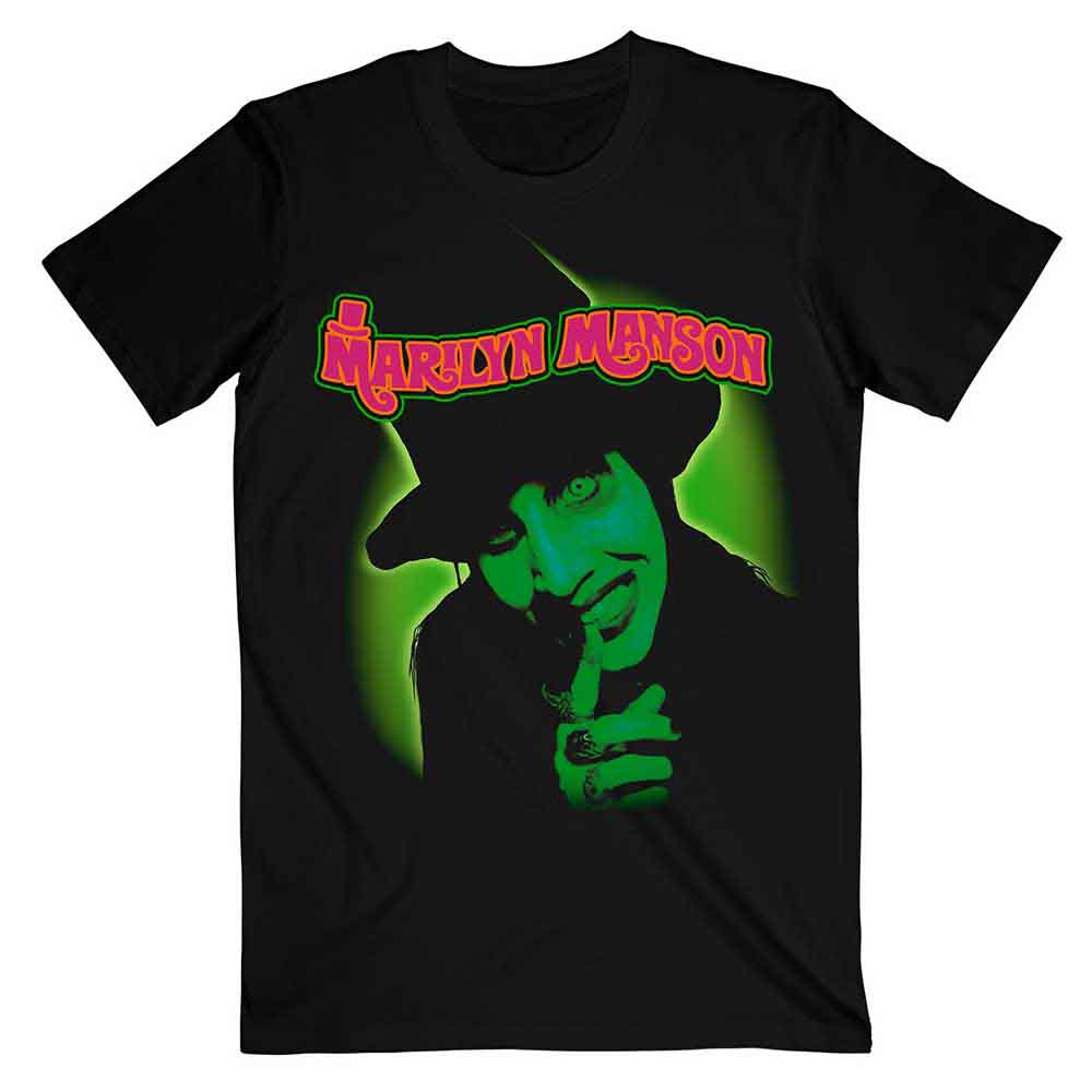Marilyn Manson Unisex T-Shirt: Smells Like Children (Black) 