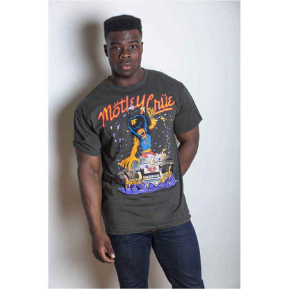 Motley Crue Unisex T-Shirt: Allister King Kong (Grey)
