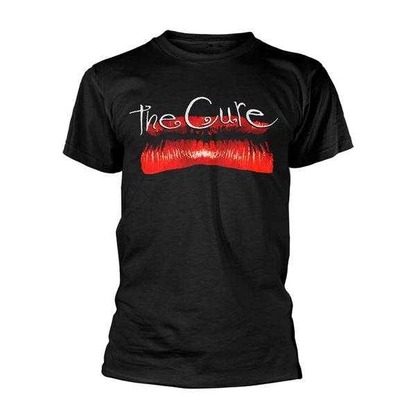 The Cure Unisex T-Shirt: Kiss Me (Black)