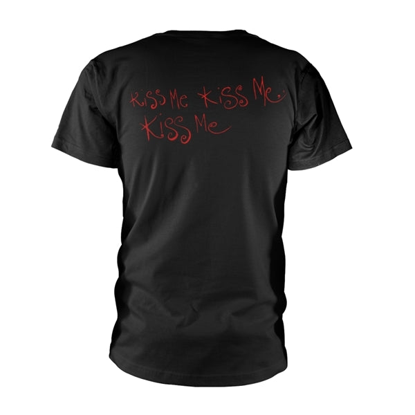The Cure Unisex T-Shirt: Kiss Me (Black)