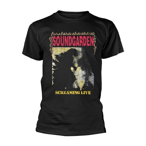 Soundgarden Unisex T-Shirt: Total Godhead (Back Print) (Black)