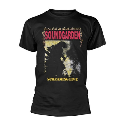 Soundgarden Unisex T-Shirt: Total Godhead (Back Print) (Black)