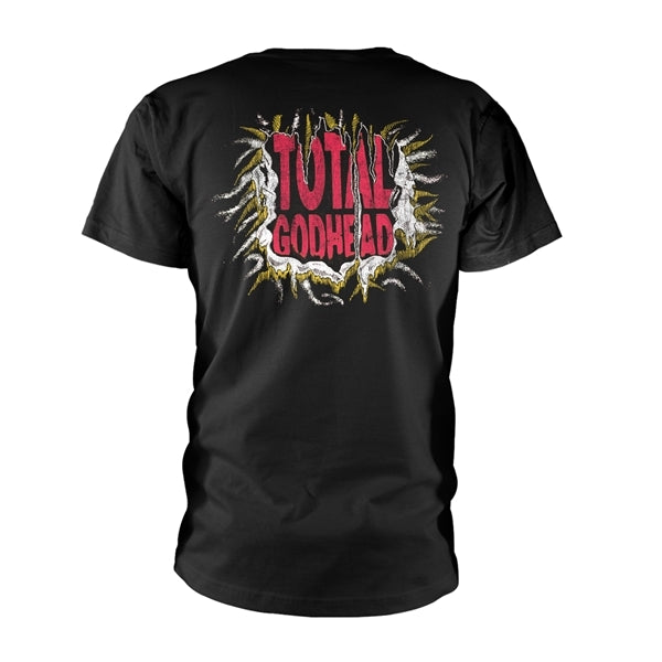 Soundgarden Unisex T-Shirt: Total Godhead (Back Print) (Black)