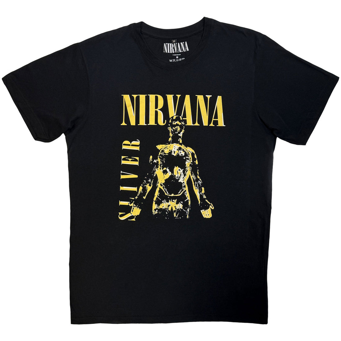 Nirvana Unisex Premium Carbon T-Shirt: Sliver (Black)