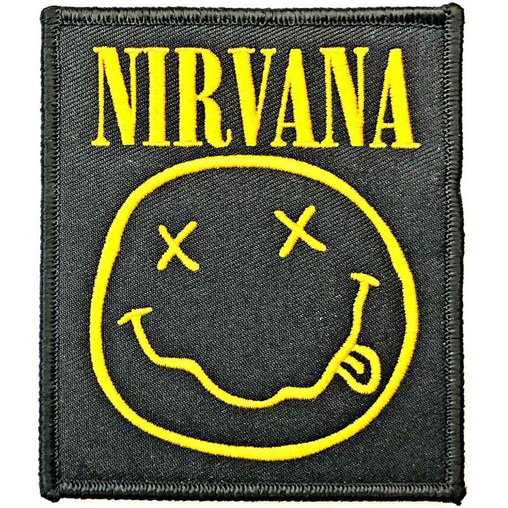 Nirvana Standard Patch: Happy Face 