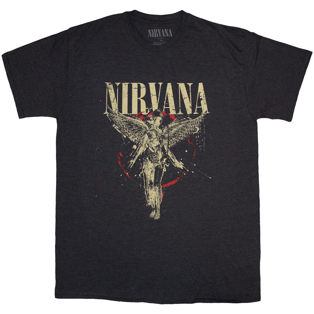 Nirvana Unisex T-Shirt: In Utero (Grey)