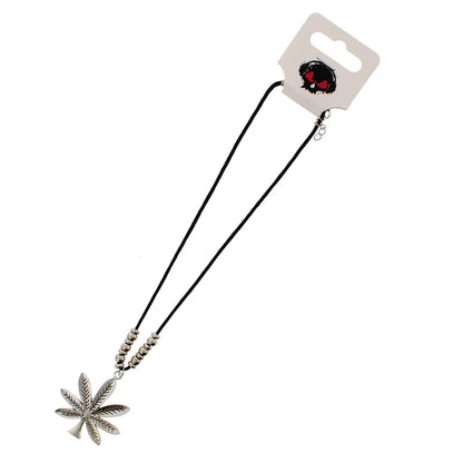 Leaf Corded Necklaces