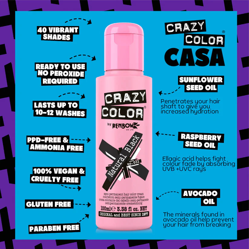 Crazy Color Natural Black