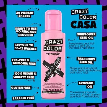 Crazy Color Natural Black