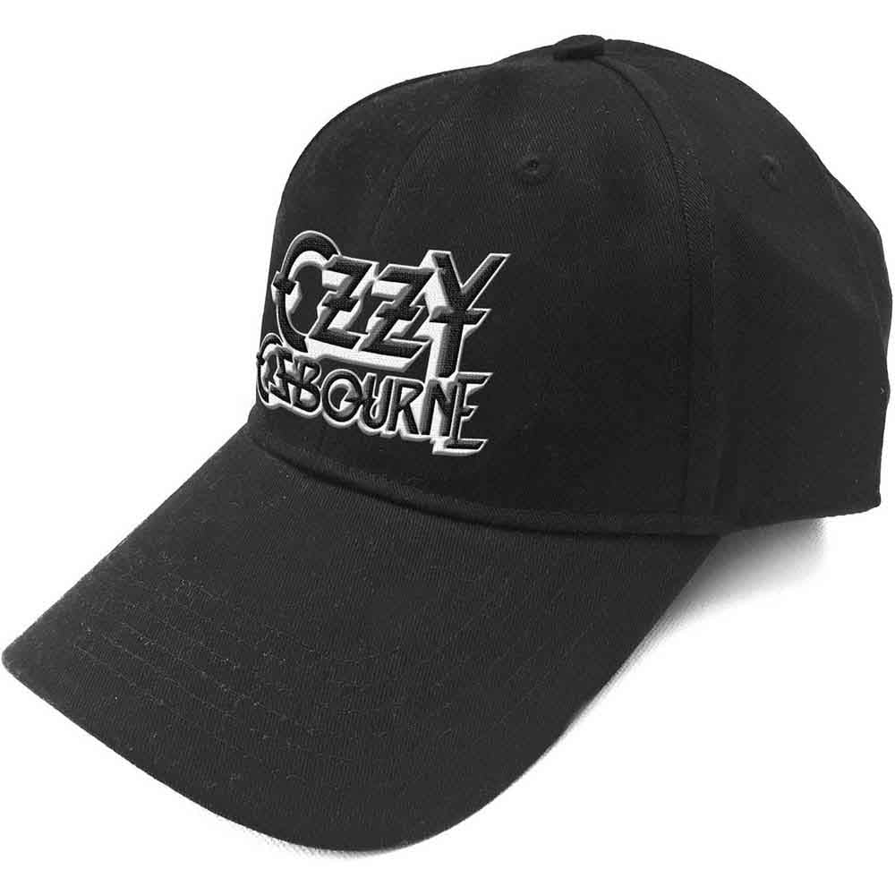 Ozzy Osbourne Unisex Baseball Cap: Logo (Black) 