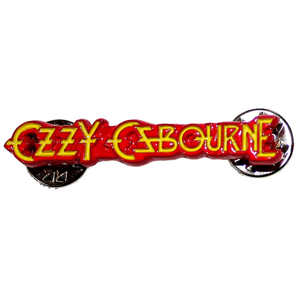 Ozzy Osbourne Pin Badge: Logo
