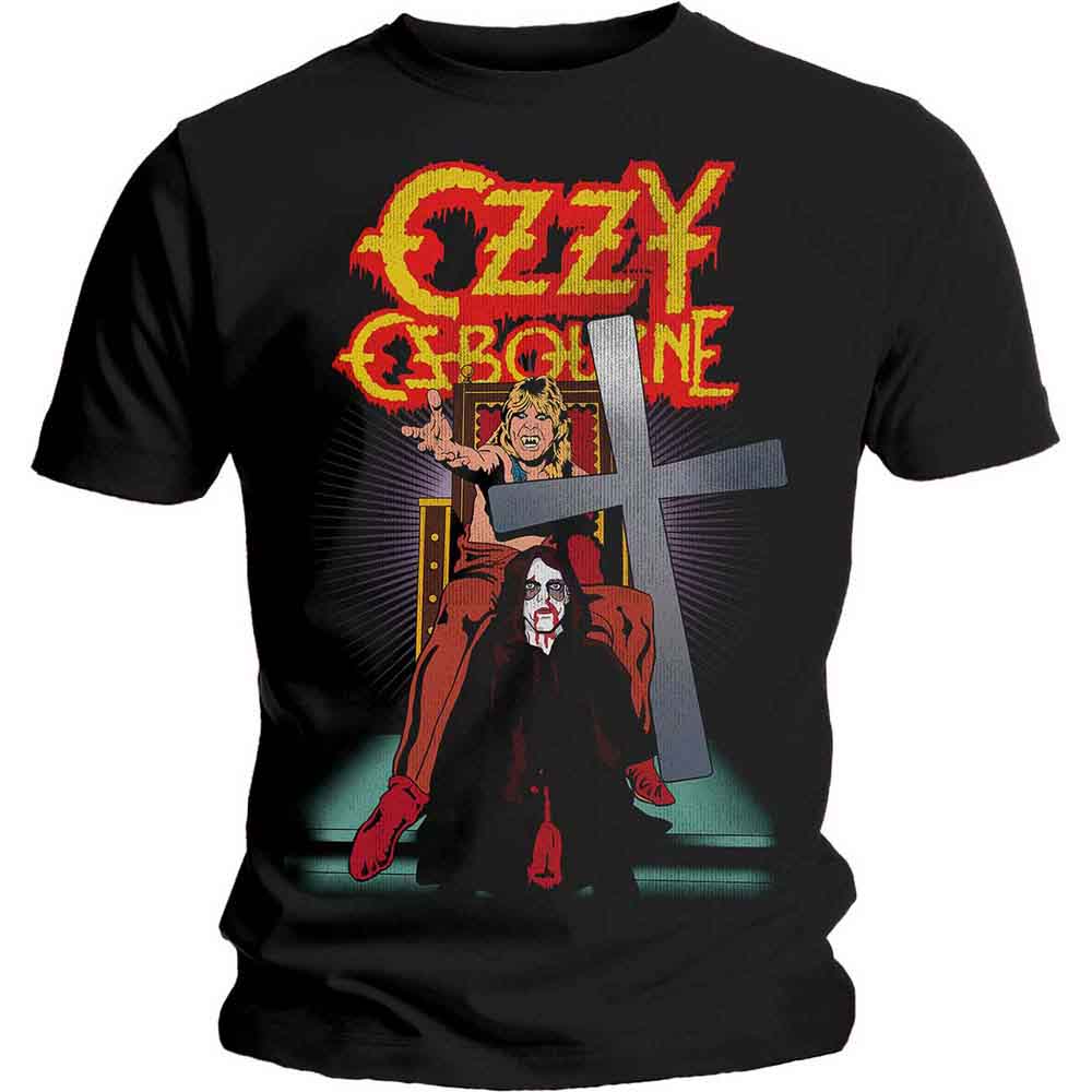 Ozzy Osbourne Unisex T-Shirt: Speak of the Devil Vintage (Black)