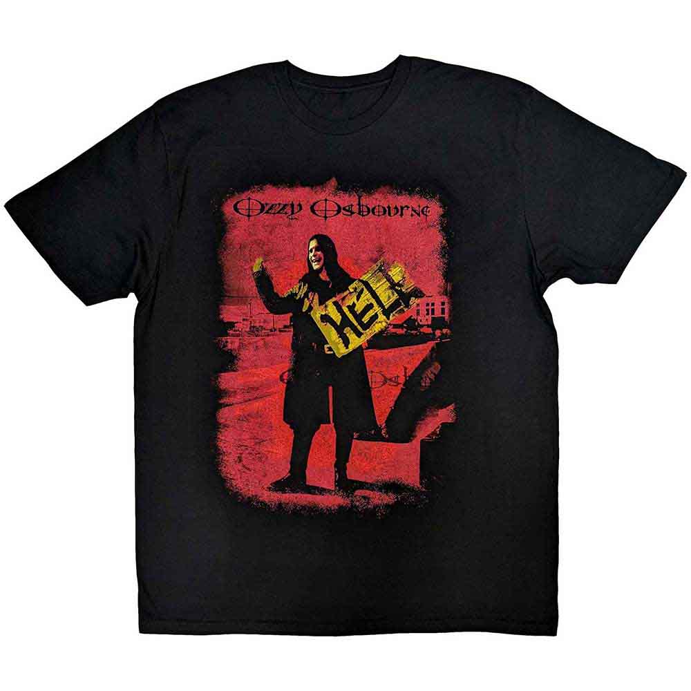Ozzy Osbourne Unisex T-Shirt: Hell (Black)