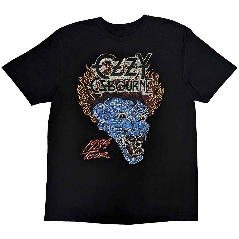 Ozzy Osbourne Unisex T-Shirt: Bark At The Moon Tour &