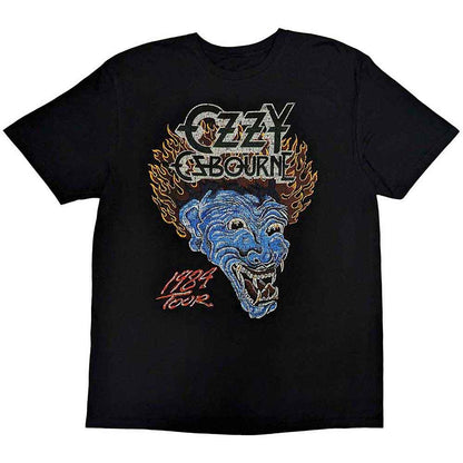 Ozzy Osbourne Unisex T-Shirt: Bark At The Moon Tour &