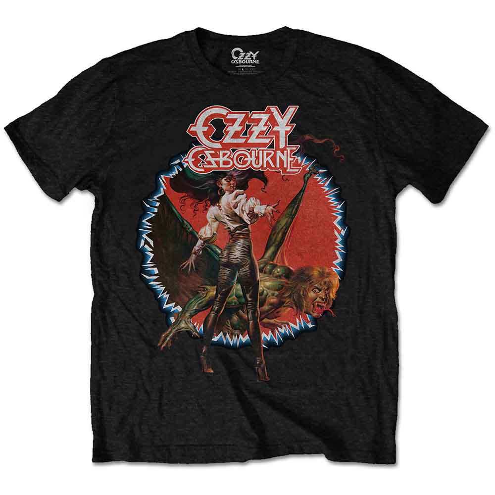 Ozzy Osbourne Unisex T-Shirt: Ultimate Sin (Black)