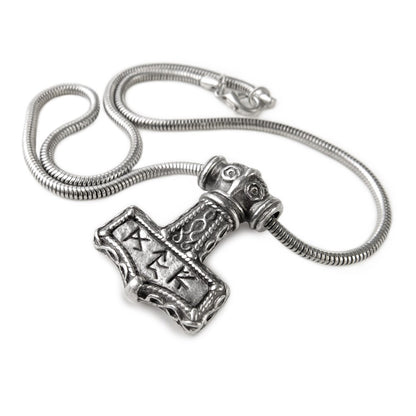 Bindrune Hammer Necklace (✦ Alchemy England)
