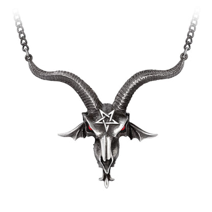 Baphometica - Large Baphomet Skull Necklace (✦ Alchemy England)