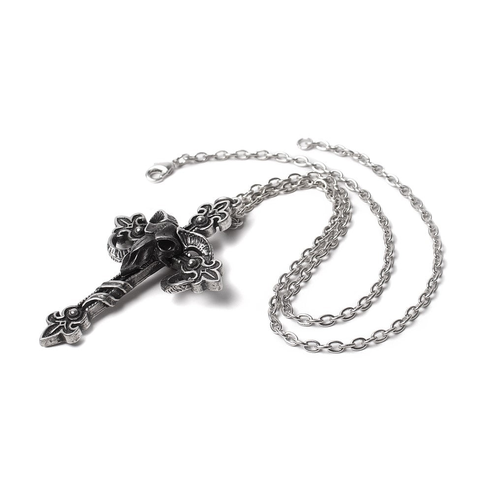 Cross of Baphomet Necklace (✦ Alchemy England)